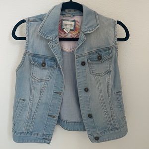 Forever 21 Jean Vest